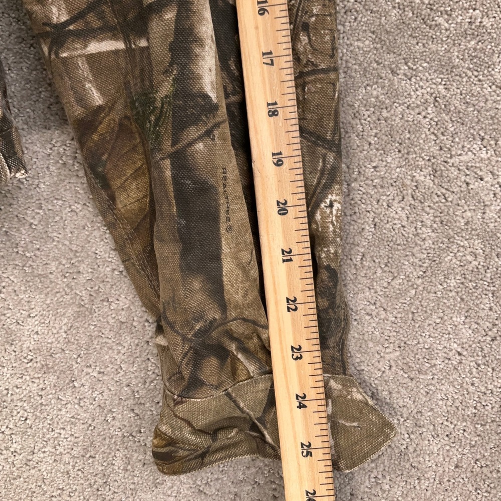 Levis Signature Jacket Men Medium Brown Camo Canvas Hunting Quilted Heavy Jacket - Picture 7 of 10